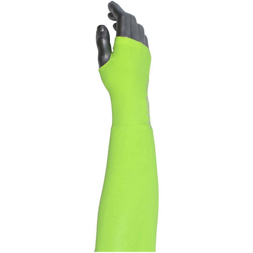 Glove: Size Standard, Nylon & Spandex, High-Visibility Yellow