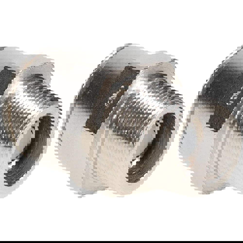 Compression Tube Pipe Coupler Body: 1/4-18