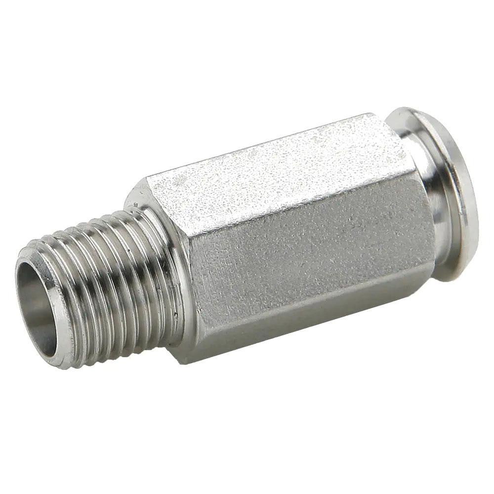 Compression Tube Pipe Coupler Body: 1/8-