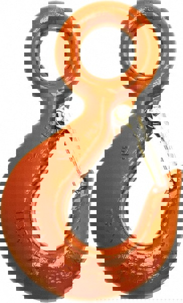 14,000 Lb Capacity, Chain Grade 100, Alloy Steel Eye Hook