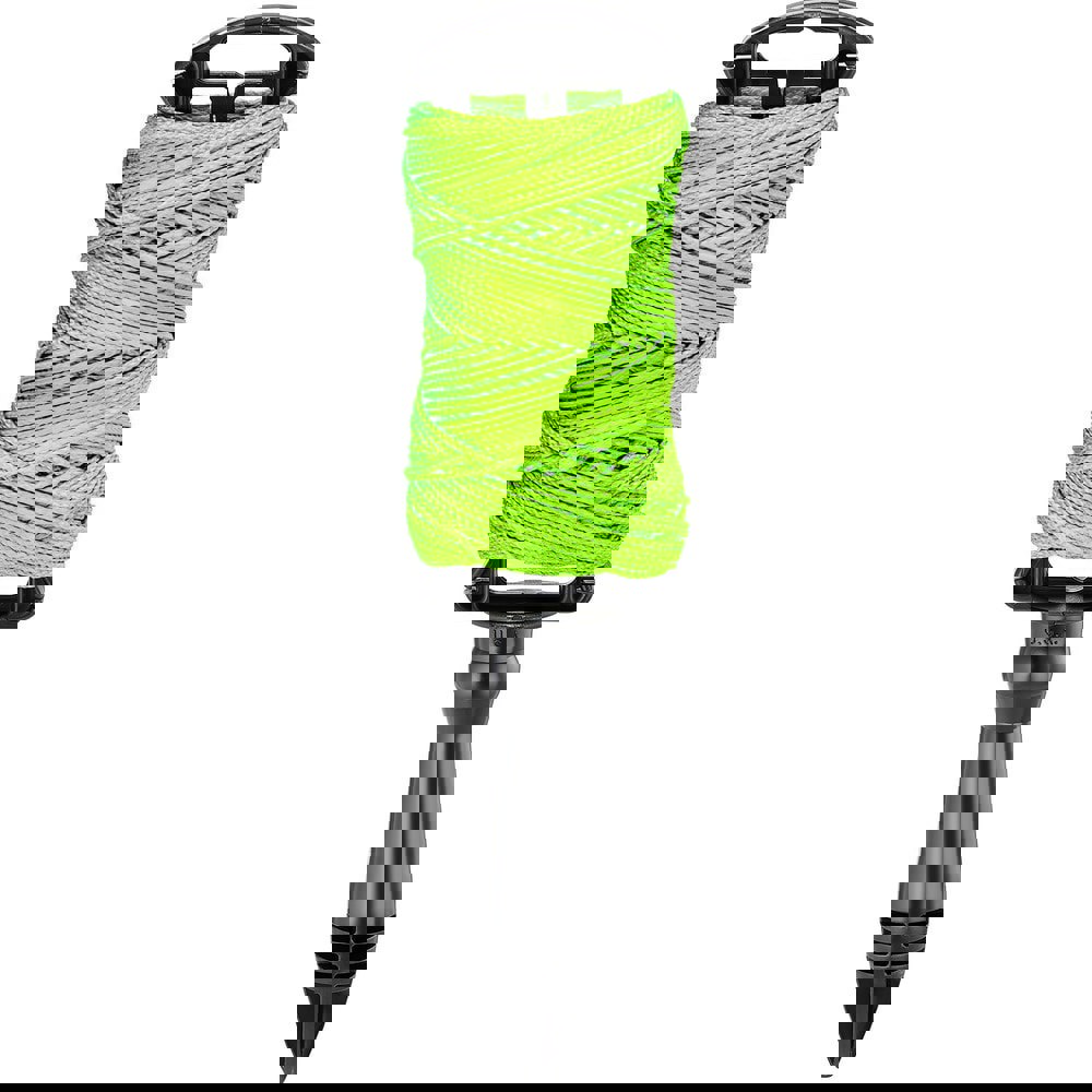 Twine; Twine Type: Braided Twine ; Twine Construction: Braided ; Material: Nylon ; Color: Green ; Twine Size: 250 ; Breaking Strength (Lb.): 165.00