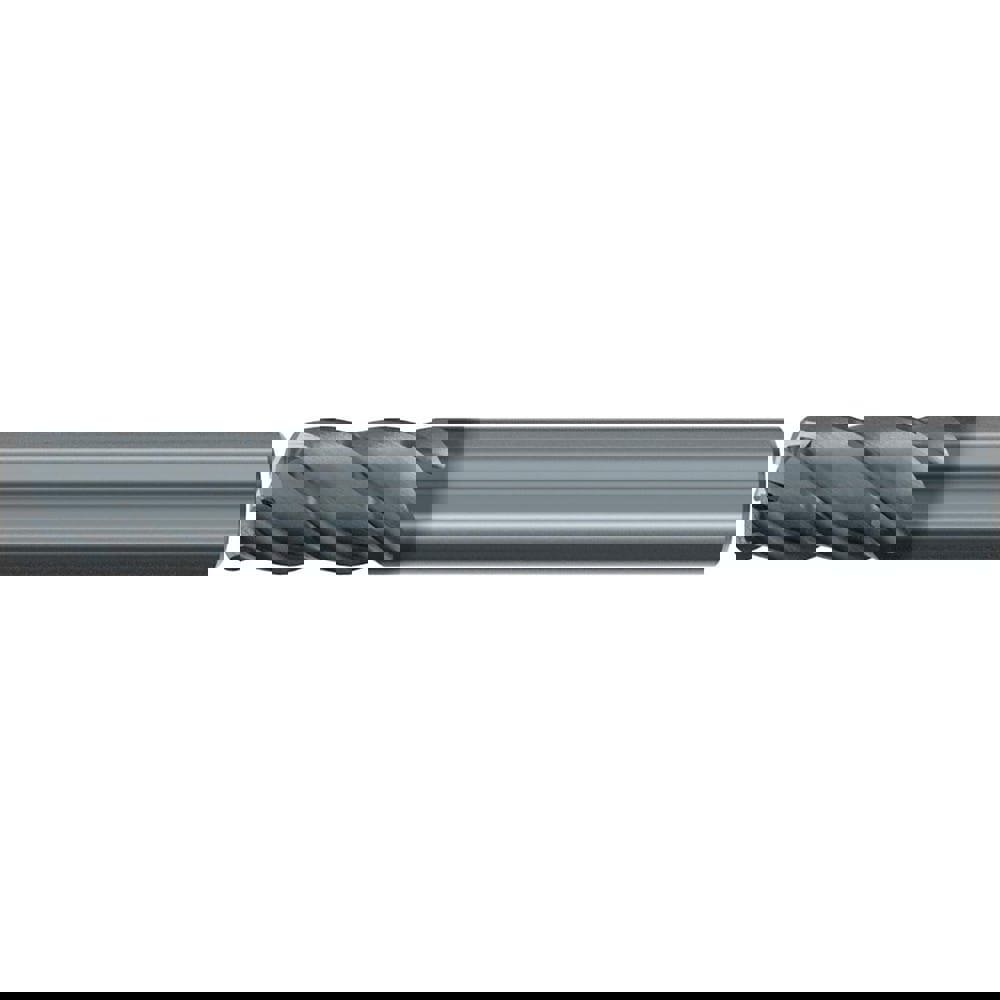 Roughing & Finishing End Mills; Mill Diameter (Fractional Inch): 1/4 ; Flute Type: Spiral ; Number Of Flutes: 5 ; End Mill Material: Solid Carbide ; Length of Cut (Inch): 1/2 ; Coating/Finish: AlCr