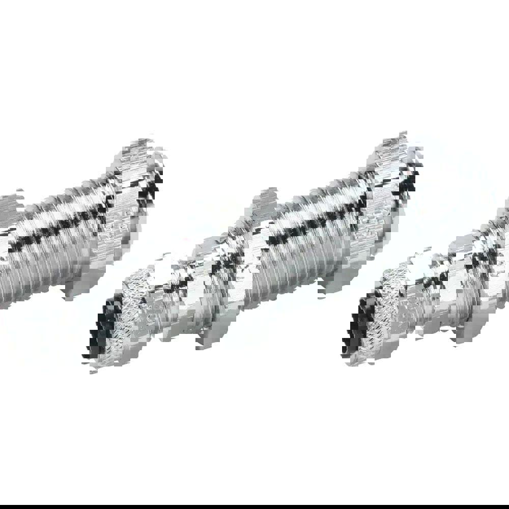 Compression Tube Bulkhead Coupler Body: Tube to Plug-in Stem