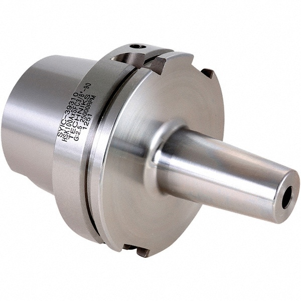 Shrink-Fit Tool Holder & Adapter: HSK100A Taper Shank