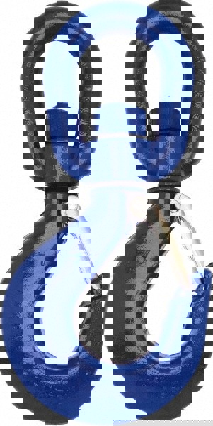 #7 Hook, 3 Ton Capacity, Carbon Steel Swivel Hoist Hook