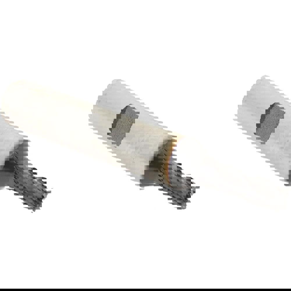 Square End Mill: 3/16'' Dia, 1/2'' LOC, 3/8'' Shank Dia, 2-3/8'' OAL, 4 Flutes, Powdered Metal