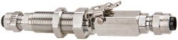 Compression Tube Double End Shutoff Coup: