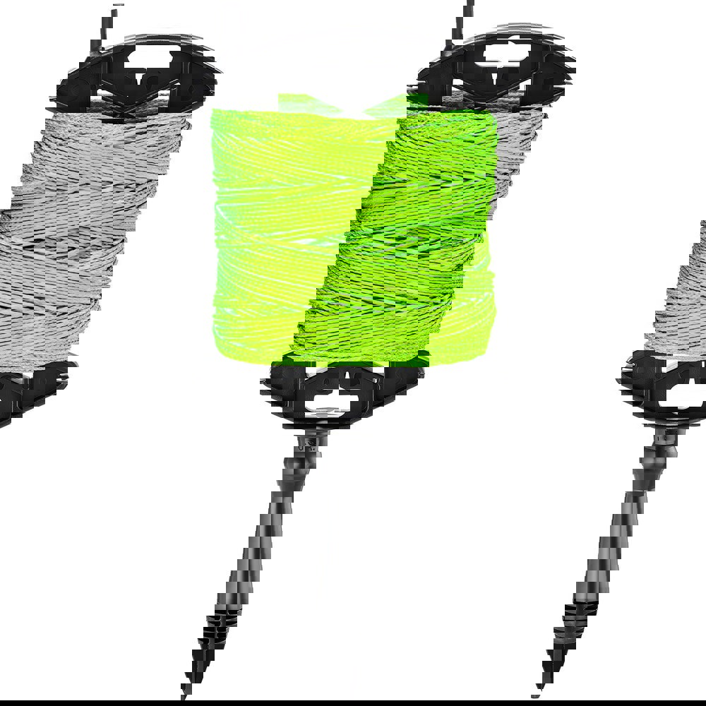 Twine; Twine Type: Braided Twine ; Twine Construction: Braided ; Material: Nylon ; Color: Green ; Twine Size: 500 ; Breaking Strength (Lb.): 165.00