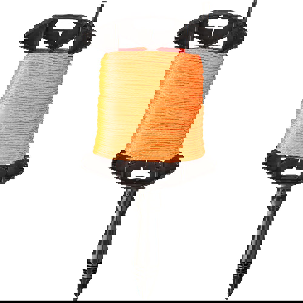 Twine; Twine Type: Braided Twine ; Twine Construction: Braided ; Material: Nylon ; Color: Orange ; Twine Size: 500 ; Breaking Strength (Lb.): 165.00