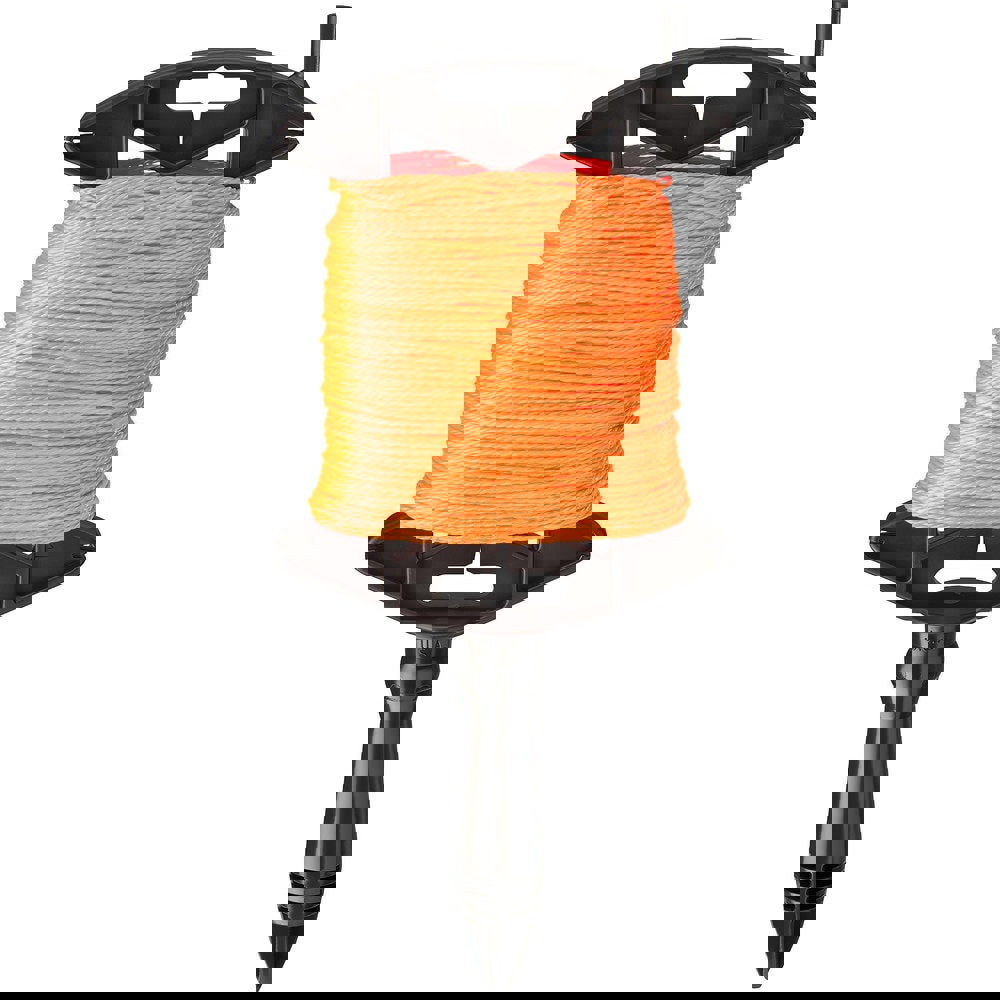 Twine; Twine Type: Twisted Seine Twine ; Twine Construction: Twisted ; Material: Nylon ; Color: Orange ; Twine Size: 500 ; Breaking Strength (Lb.): 165.00