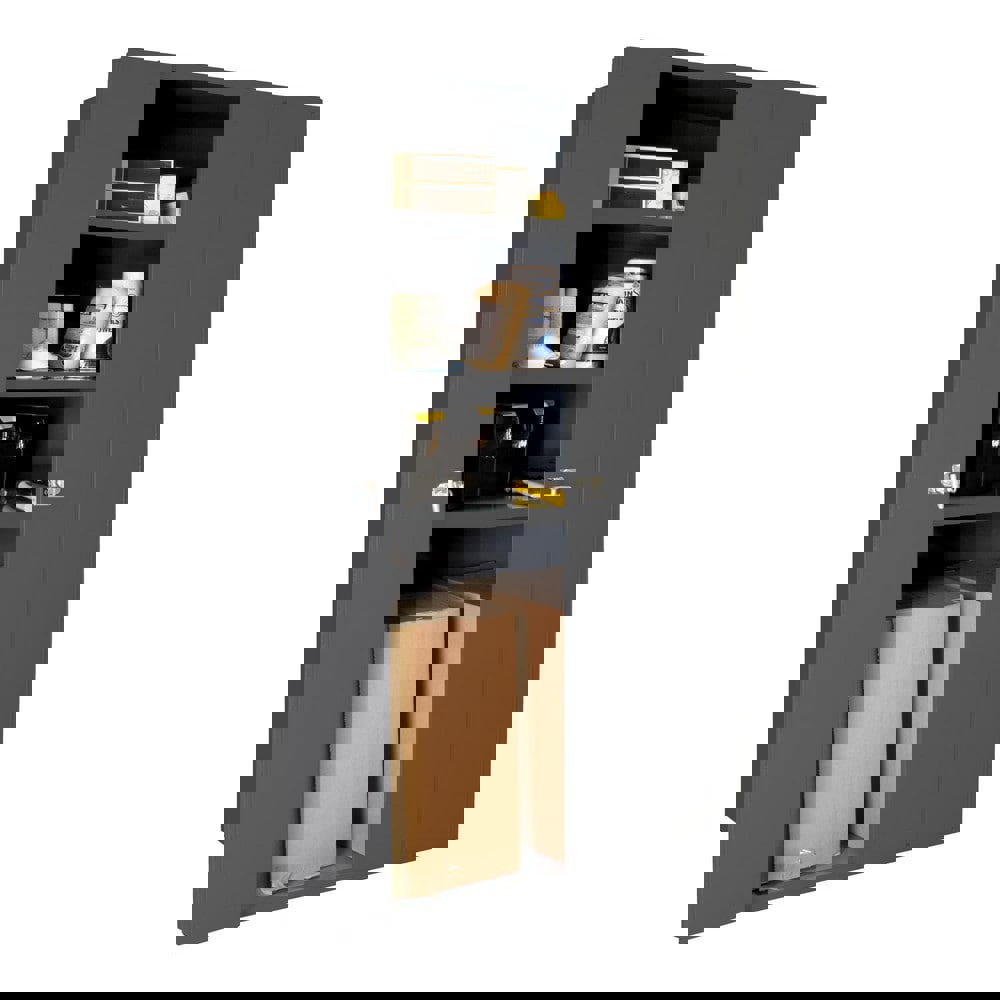 3 Shelf Locking Storage Cabinet