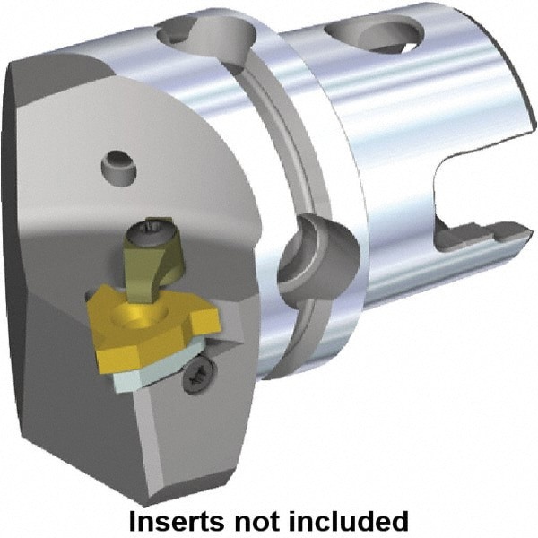 Size KM40TS, 40mm Head Length, 27mm Ctr to Cutting Edge, Right Hand External Modular Threading Cutting Unit Head