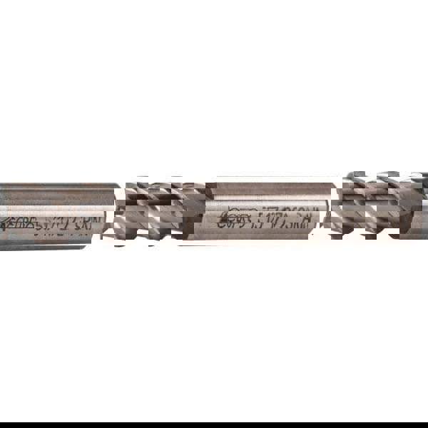 Square End Mill: 3/8'' Dia, 3/4'' LOC, 3/8'' Shank Dia, 2-1/2'' OAL, 3 Flutes, Powdered Metal