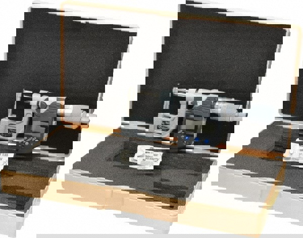 0 to 1 Inch Measurement Range, Pin Anvil, Ratchet Stop Thimble, Electronic Tube Micrometer