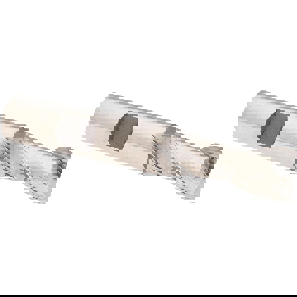 Square End Mill: 1/2'' Dia, 1'' LOC, 1/2'' Shank Dia, 3'' OAL, 2 Flutes, Powdered Metal