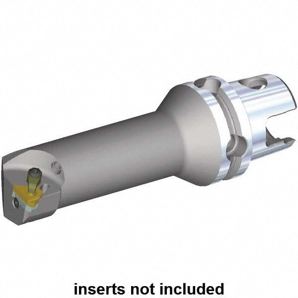 Size KM40TS, 100mm Head Length, 17mm Ctr to Cutting Edge, Right Hand Internal Modular Threading Cutting Unit Head