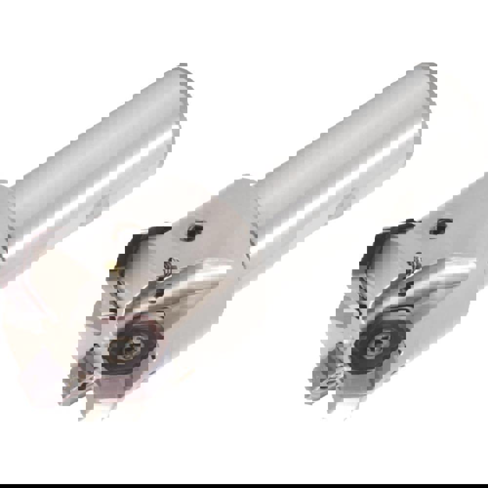 Indexable Chamfer & Angle End Mills; Cutting Diameter (mm): 32 ; Minimum Cutting Diameter (mm): 32.00 ; Maximum Cutting Diameter (mm): 40.72 ; Lead Angle: 45 ; Maximum Depth of Cut (mm): 3.50 ; Compatible Insert Size Code: HN..0704