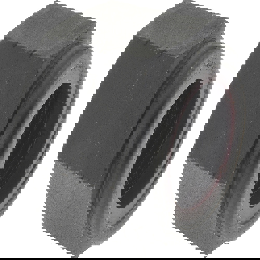 Hex Lock Nut: Insert, Nylon Insert, 1-1/2-6, Grade 8 Steel, Uncoated