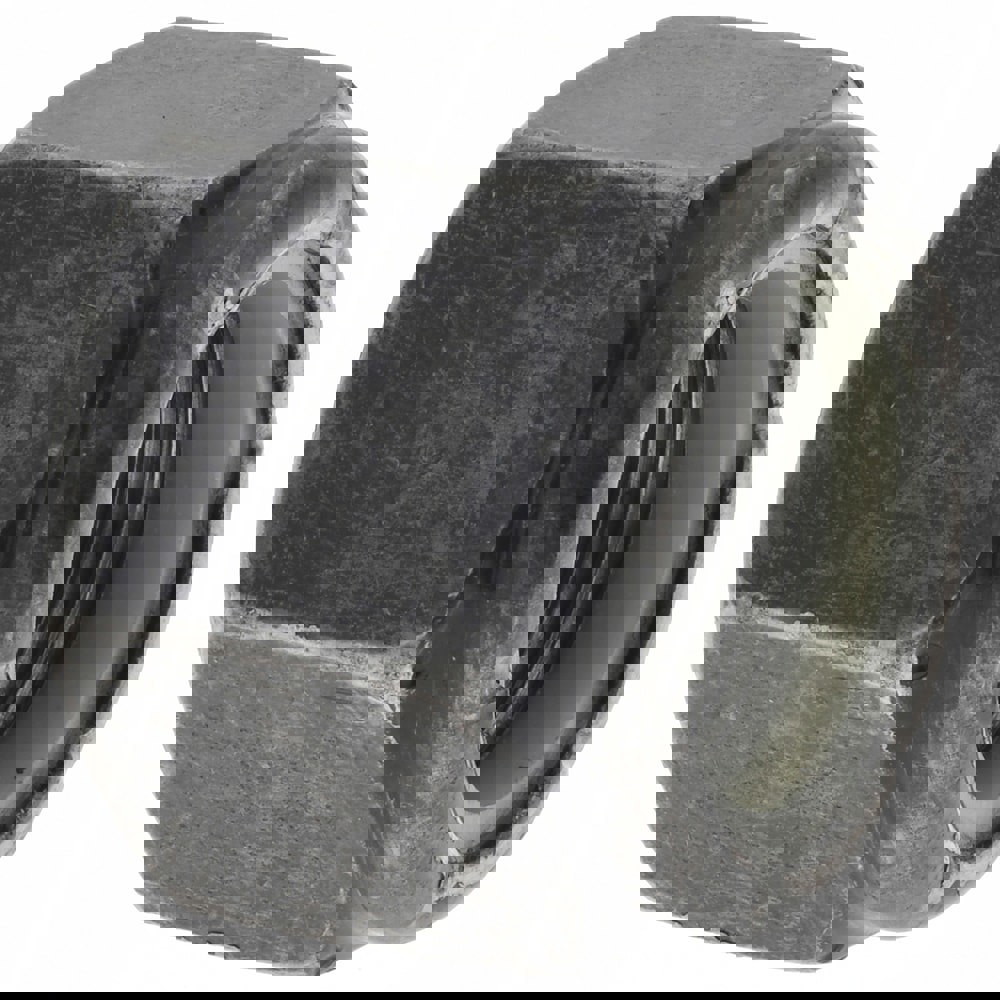 Hex Lock Nut: Insert, Nylon Insert, 7/8-14, Grade 8 Steel, Uncoated