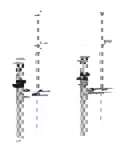 Bathroom Sink Drain in Chrome Plated