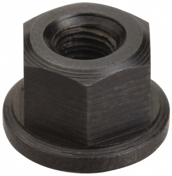 3/8-16 Steel Black Oxide Spherical Flange Nut