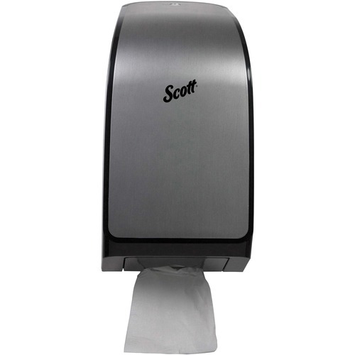 Hygienic Bathroom Tissue Dispenser, Stainless, 7.00