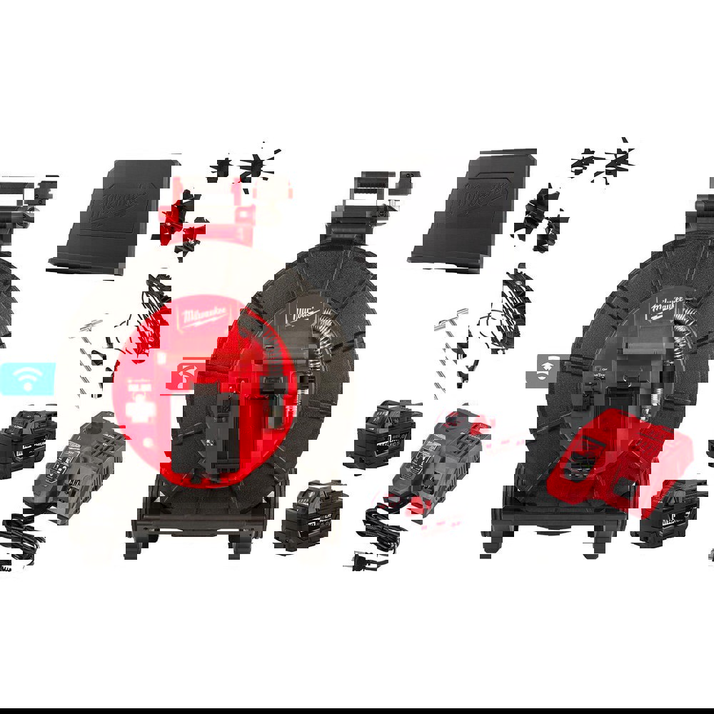 Inspection Camera Kits; Kit Type: Video Inspection System ; Camera Type: Self-Leveling HDR ; Mount Type: Mounts to Ridgid Camera Reels ; Audio Capability: No ; Magnification: 4x ; Display Type: Digital