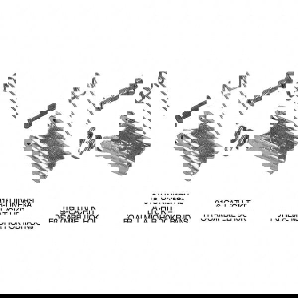 Lifting Aid Accessories; Type: Locking Latch Kit ; For Use With: Hook Sizes 2-22
