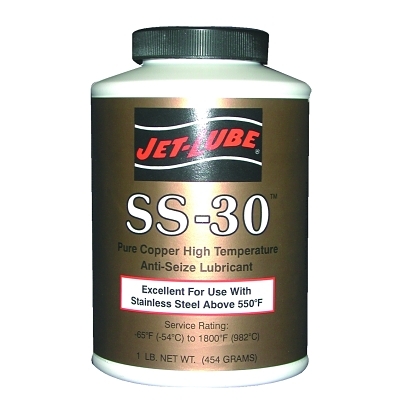 SS-30 1LB PURE COPPER HI-TEMP ANTI SEIZE