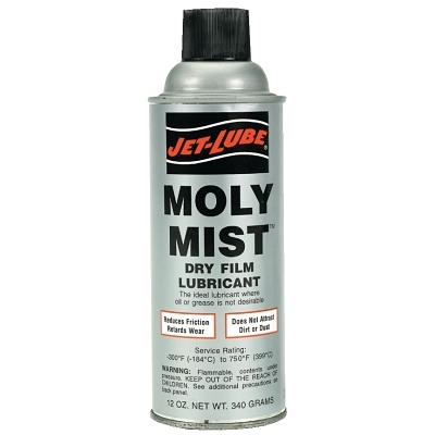 MOLY MIST 12OZ. AEROSOLDRY FILM LU