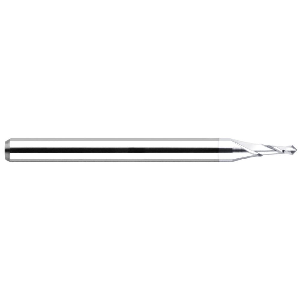 Spotting Drills; Drill Point Angle: 140 ; Cutting Diameter (Decimal Inch): 0.1250 ; Overall Length (Inch): 1-1/2 ; Tool Material: Solid Carbide ; Coating/Finish: TiB2 ; Single/Double Ended: Single