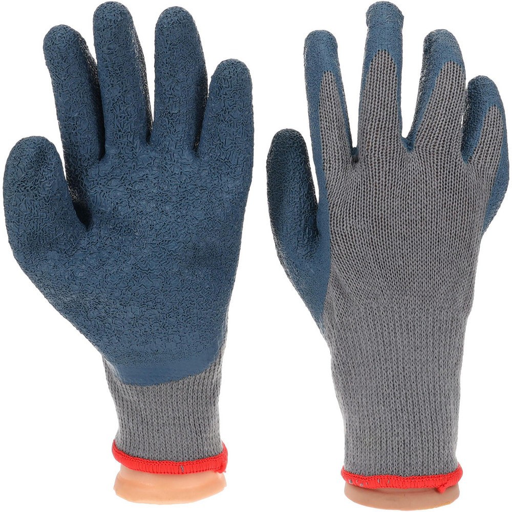 Work Gloves: PRO-SAFE Size Small, Latex-Coated Cotton Blend, General Purpose