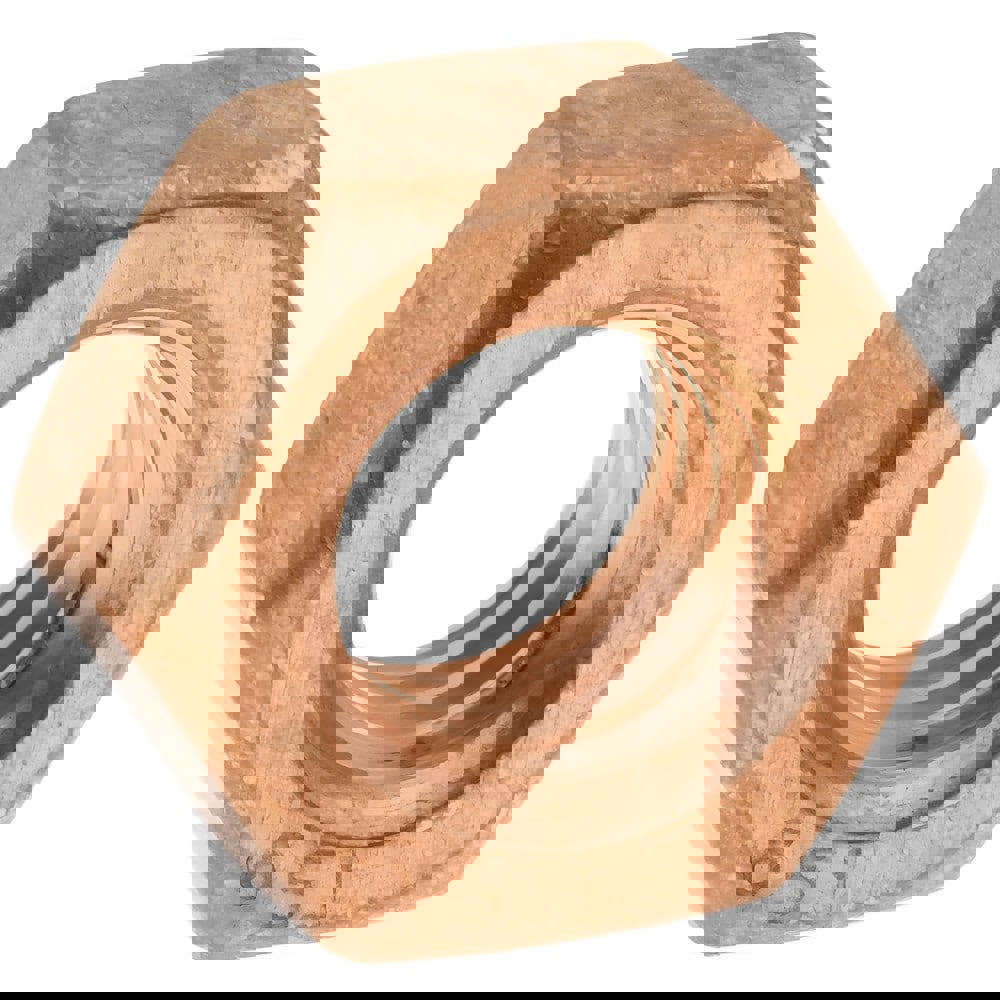 Hex Nut: 5/16-18, Grade 655 Silicon Bronze, Uncoated