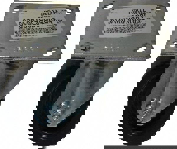 Swivel Top Plate Caster: Polypropylene, 3-1/2