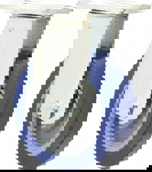 Rigid Top Plate Caster: Polyurethane, 4