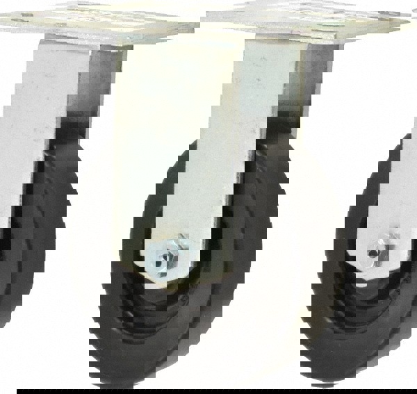 Rigid Top Plate Caster: Polypropylene, 4