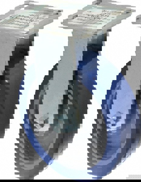 Rigid Top Plate Caster: Polyurethane, 5