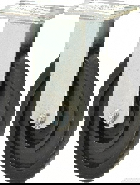 Rigid Top Plate Caster: Polypropylene, 5