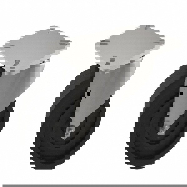 Swivel Top Plate Caster: Polyurethane, 4