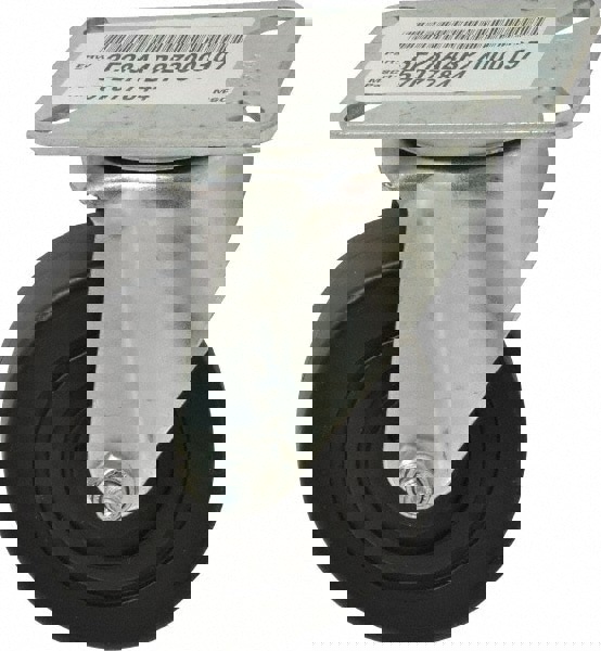 Swivel Top Plate Caster: Polypropylene, 4