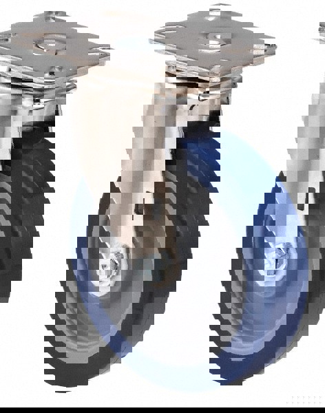 Swivel Top Plate Caster: Polyolefin, 5