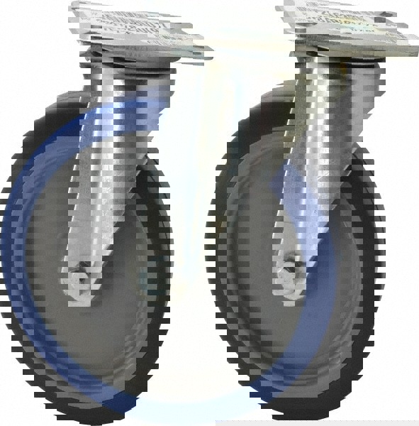 Swivel Top Plate Caster: Polyurethane, 6