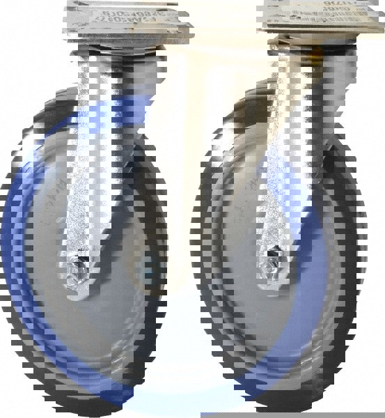 Swivel Top Plate Caster: Polyurethane, 6