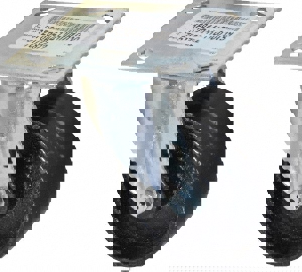 Swivel Top Plate Caster: Semi-Steel, 4