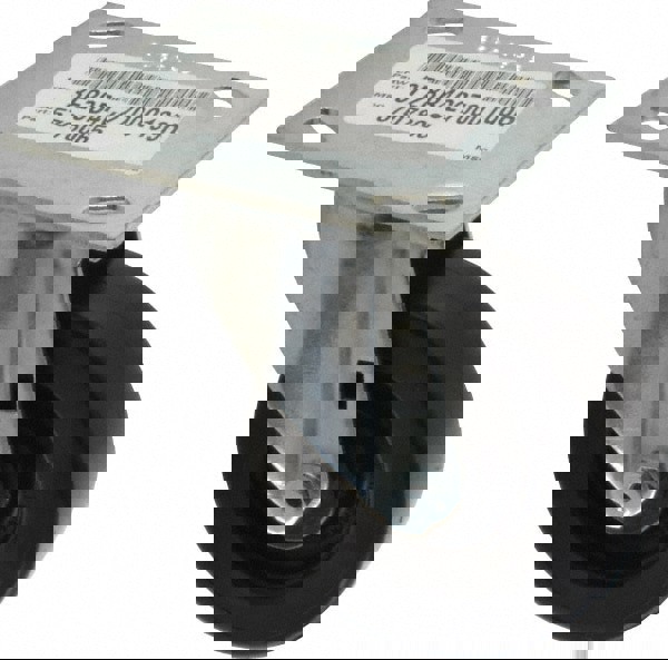 Swivel Top Plate Caster: Polypropylene, 4