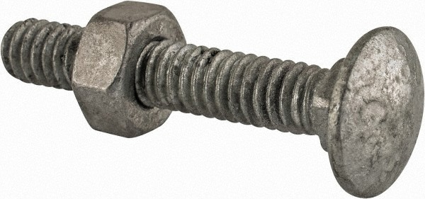 Carriage Bolt: 1/4-20, 1-1/2