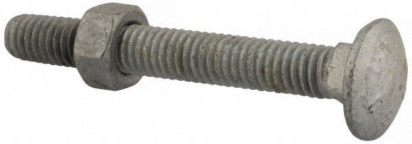 Carriage Bolt: 5/16-18, 2-1/2