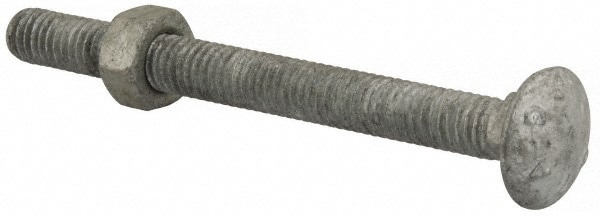 Carriage Bolt: 5/16-18, 3-1/2