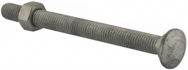 Carriage Bolt: 1/2-13, 6