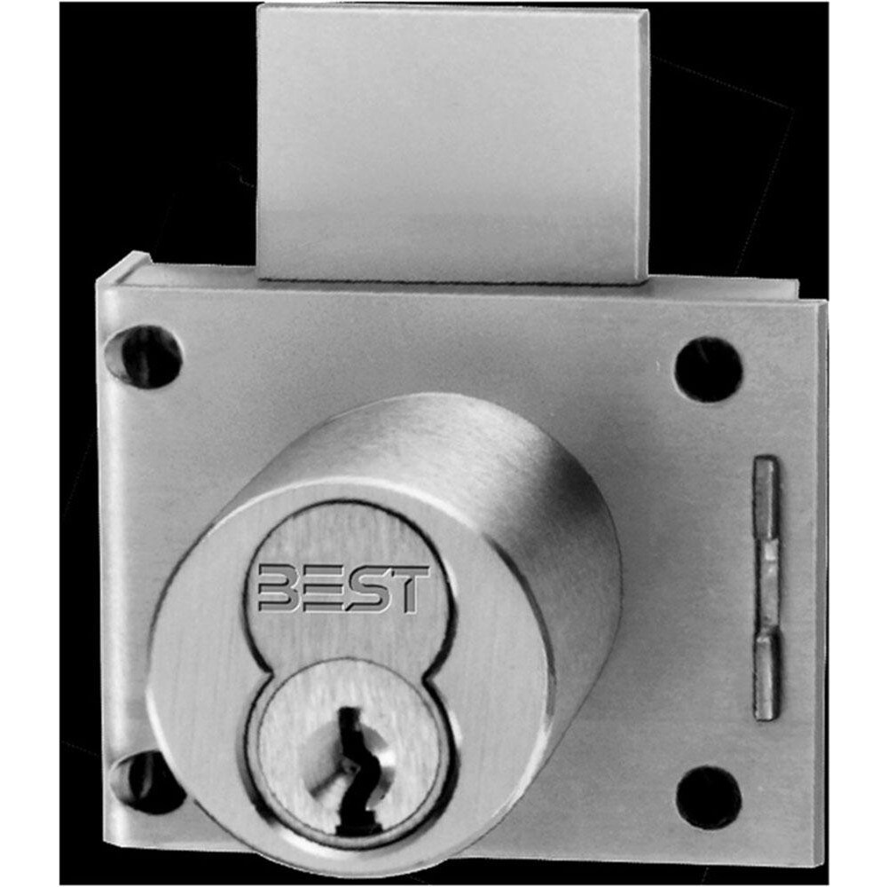 Cabinet Components & Accessories; Accessory Type: Cabinet Lock ; For Use With: L Series Cabinet Locks ; Overall Depth: 2.25 ; Overall Height: 2.125 ; Material: Steel ; Finish: Painted